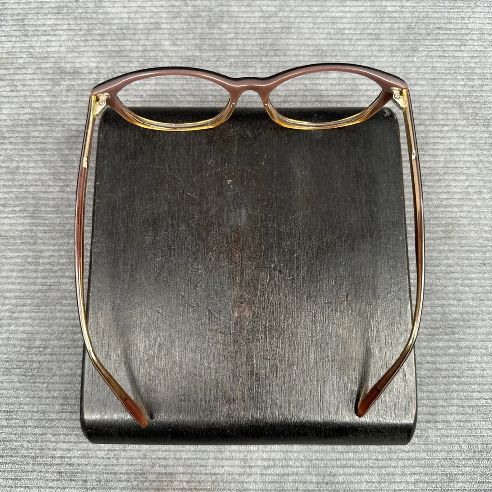 Barton Perreira Ava‎ Brown Gradient Cat Eye Y2K Eyeglasses Frames 50-16-145 MAQ